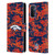 NFL Denver Broncos Graphics Digital Camouflage Leather Book Wallet Case Cover For OPPO A54 5G