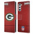 NFL Green Bay Packers Graphics Football Leather Book Wallet Case Cover For Samsung Galaxy S21+ 5G