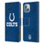 NFL Indianapolis Colts Graphics Coloured Marble Leather Book Wallet Case Cover For Apple iPhone 14