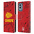 NFL Kansas City Chiefs Graphics Coloured Marble Leather Book Wallet Case Cover For Nokia X30