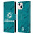 NFL Miami Dolphins Graphics Coloured Marble Leather Book Wallet Case Cover For Apple iPhone 13 NFL Miami Dolphins Graphics Coloured Marble Leather Book Wallet Case Cover For Apple iPhone 13
