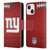 NFL New York Giants Graphics Football Leather Book Wallet Case Cover For Apple iPhone 13 Mini