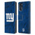 NFL New York Giants Graphics Coloured Marble Leather Book Wallet Case Cover For Motorola Moto G (2022)