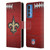 NFL New Orleans Saints Graphics Football Leather Book Wallet Case Cover For Motorola Edge 20 Pro