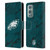 NFL Philadelphia Eagles Graphics Coloured Marble Leather Book Wallet Case Cover For OnePlus 9