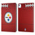 NFL Pittsburgh Steelers Graphics Football Leather Book Wallet Case Cover For Apple iPad Air 11 2020/2022/2024/2025