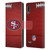 NFL San Francisco 49ers Graphics Football Leather Book Wallet Case Cover For LG K22