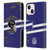 NFL Baltimore Ravens Logo Art Helmet Distressed Leather Book Wallet Case Cover For Apple iPhone 13 Mini