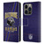 NFL Baltimore Ravens Logo Art Football Stripes Leather Book Wallet Case Cover For Apple iPhone 14 Pro