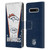 NFL Denver Broncos Logo Art Banner Leather Book Wallet Case Cover For Samsung Galaxy S10+ / S10 Plus