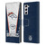 NFL Denver Broncos Logo Art Banner Leather Book Wallet Case Cover For Samsung Galaxy S21+ 5G