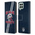 NFL New England Patriots Logo Art Football Stripes Leather Book Wallet Case Cover For Samsung Galaxy M33 (2022)