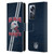 NFL New England Patriots Logo Art Football Stripes Leather Book Wallet Case Cover For Xiaomi 12 Pro