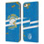 NFL Los Angeles Chargers Logo Art Helmet Distressed Leather Book Wallet Case Cover For Apple iPhone 6 / iPhone 6s