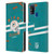 NFL Miami Dolphins Logo Art Helmet Distressed Leather Book Wallet Case Cover For Samsung Galaxy M31 (2020)