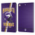 NFL Minnesota Vikings Logo Art Football Stripes Leather Book Wallet Case Cover For Apple iPad 9.7 2017 / iPad 9.7 2018