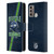 NFL Seattle Seahawks Logo Art Football Stripes Leather Book Wallet Case Cover For Motorola Moto G60 / Moto G40 Fusion