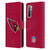 NFL Arizona Cardinals Logo Plain Leather Book Wallet Case Cover For Huawei Nova 7 SE/P40 Lite 5G
