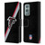 NFL Atlanta Falcons Logo Stripes Leather Book Wallet Case Cover For OnePlus 9