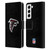NFL Atlanta Falcons Logo Plain Leather Book Wallet Case Cover For Samsung Galaxy S22 5G