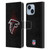 NFL Atlanta Falcons Artwork LED Leather Book Wallet Case Cover For Apple iPhone 14 Plus