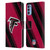 NFL Atlanta Falcons Artwork Stripes Leather Book Wallet Case Cover For OPPO Reno 4 5G