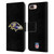 NFL Baltimore Ravens Logo Plain Leather Book Wallet Case Cover For Apple iPhone 7 Plus / iPhone 8 Plus