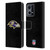 NFL Baltimore Ravens Logo Plain Leather Book Wallet Case Cover For OPPO Reno8 4G