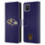 NFL Baltimore Ravens Logo Football Leather Book Wallet Case Cover For OPPO Reno4 Z 5G