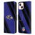 NFL Baltimore Ravens Artwork Stripes Leather Book Wallet Case Cover For Apple iPhone 13