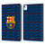 FC Barcelona Crest Patterns Barca Leather Book Wallet Case Cover For Apple iPad Air 11 2020/2022/2024