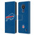 NFL Buffalo Bills Logo Plain Leather Book Wallet Case Cover For Nokia C21