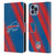 NFL Buffalo Bills Artwork Stripes Leather Book Wallet Case Cover For Apple iPhone 14