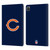 NFL Chicago Bears Logo Plain Leather Book Wallet Case Cover For Apple iPad Pro 11 2020 / 2021 / 2022