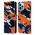 NFL Chicago Bears Logo Camou Leather Book Wallet Case Cover For Apple iPhone 13 Pro Max