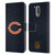 NFL Chicago Bears Logo Football Leather Book Wallet Case Cover For Motorola Moto G41
