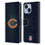 NFL Chicago Bears Artwork LED Leather Book Wallet Case Cover For Apple iPhone 14 Plus