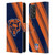 NFL Chicago Bears Artwork Stripes Leather Book Wallet Case Cover For Samsung Galaxy A52 / A52s / 5G (2021)