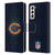 NFL Chicago Bears Artwork LED Leather Book Wallet Case Cover For Samsung Galaxy S21 5G