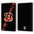 NFL Cincinnati Bengals Logo Stripes Leather Book Wallet Case Cover For Amazon Kindle Paperwhite 1 / 2 / 3