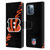 NFL Cincinnati Bengals Logo Stripes Leather Book Wallet Case Cover For Apple iPhone 12 Pro Max