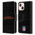 NFL Cincinnati Bengals Logo Distressed Look Leather Book Wallet Case Cover For Apple iPhone 13 Mini