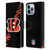 NFL Cincinnati Bengals Logo Stripes Leather Book Wallet Case Cover For Apple iPhone 13 Pro Max