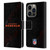 NFL Cincinnati Bengals Logo Blur Leather Book Wallet Case Cover For Apple iPhone 14 Pro