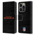 NFL Cincinnati Bengals Logo Distressed Look Leather Book Wallet Case Cover For Apple iPhone 14 Pro