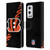 NFL Cincinnati Bengals Logo Stripes Leather Book Wallet Case Cover For OnePlus 9 Pro