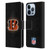 NFL Cincinnati Bengals Artwork LED Leather Book Wallet Case Cover For Apple iPhone 13 Pro