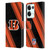 NFL Cincinnati Bengals Artwork Stripes Leather Book Wallet Case Cover For OPPO Reno8 Pro