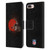 NFL Cleveland Browns Artwork LED Leather Book Wallet Case Cover For Apple iPhone 7 Plus / iPhone 8 Plus