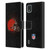 NFL Cleveland Browns Artwork LED Leather Book Wallet Case Cover For Nokia C2 2nd Edition